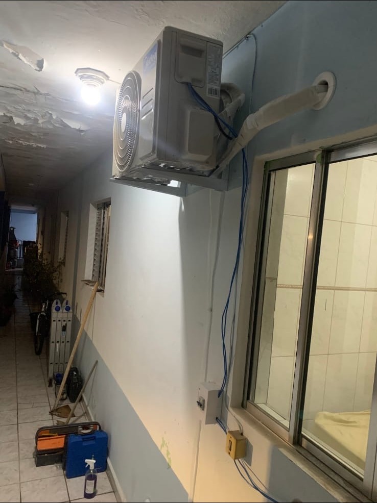 Split de parede instalado - serviço realizado